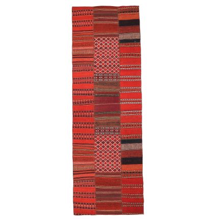 Luxury Handmade Kilim - 2.5m Red Rug